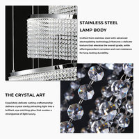 Lustre en cristal en spirale extra long sur mesure de luxe moderne, luminaire suspendu Grand Helix K9 pour hall d'hôtel, villa, escalier, projet