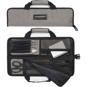 Échantillon gratuit : Pochette de rangement professionnelle multi-couteaux avec fermeture éclair, sac à outils de chef robuste et de qualité supérieure - Product Image 1