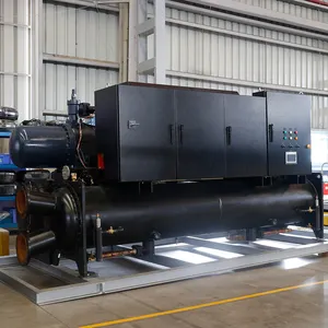 Buried Circulating Water Chiller Falling Film Series Inverter Centrifugal Twin Screw Water Cooled Chiller Industry