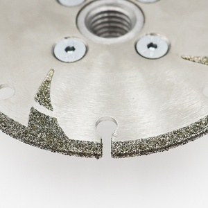 Shdiatool 4 ''4.5'' 5 "Electroplated gia cố kim cương cắt lưỡi cắt bánh xe với OX sừng bảo vệ M14 5/8''-11 mặt bích - Product Image 6