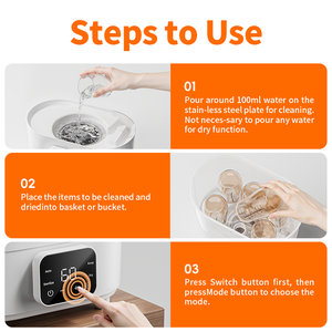 Fabbrica all'ingrosso biberon sterilizzatore e asciugatrice con schermo Lcd ad alta definizione - Product Image 6