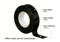 Ruban adhésif électrique en PVC vinyle StrongHold à usage général pour les installations électriques et de télécommunications