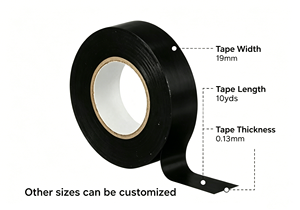 Ruban adhésif électrique en PVC vinyle <span class=keywords><strong>StrongHold</strong></span> à usage général pour les installations électriques et de télécommunications - Product Image 6
