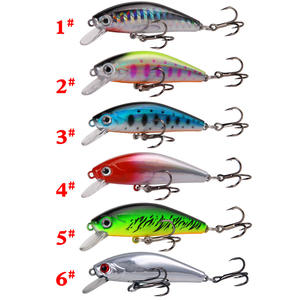 Leurre Minnow Kfsf 5,5 cm 6,7 g, leurre artificiel coulant pour la pêche au bar, appât vibrant pour le fond - Product Image 4