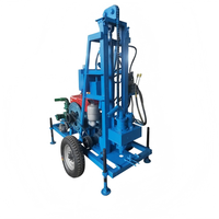 Foreuse rotative hydraulique portable Honglun à moteur diesel, haute efficacité, pour petits mines et puits d'eau, 250 mm