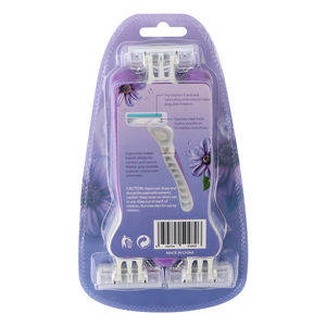 Бритва с тройным лезвием и смазкой, Женская/Мужская бритва в блистерной упаковке - Product Image 6