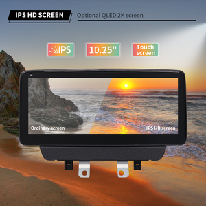 Autoradio 1DIN sans fil <span class=keywords><strong>Apple</strong></span> <span class=keywords><strong>CarPlay</strong></span> & Android Auto avec navigation GPS 4G LTE WiFi pour CX-3 2019 - Product Image 3