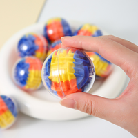 Jouet de puzzle 3D, puzzle de balle de labyrinthe de mémoire, cadeaux pour enfants et adultes - Jeu de défis difficiles à faible difficulté, petites balles, jeux de réflexion