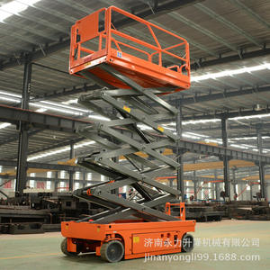 Plataforma Elevadora Autopropulsada de 6 Metros, Plataforma de Trabajo Aérea Hidráulica Pequeña con Elevación Automática - Product Image 3