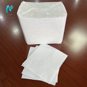 Nhà Sản Xuất Tùy Chỉnh Serviettes 2-3ply Trắng In Trinh Gỗ Giấy Lunchen Bữa Ăn Tối Khăn Ăn Với Logo Cho Siêu Thị Khách Sạn - Product Image 1
