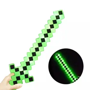 2023 Offre Spéciale Cosplay allumer des jouets en plastique Dueling éclairer épée garçons jouer allumer des jouets Led clignotant épées Led Pixel épée