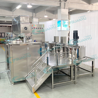 crème sous vide pommade Lotion dentifrice Gel mélangeur faisant la machine équipement de production de cosmétiques