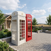 Offre Spéciale : Cabine Téléphonique Antique de Londres pour Décoration Extérieure – Décoration Cabine Téléphonique de Londres