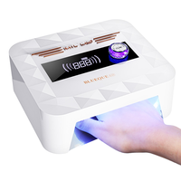 Lampe UV de photothérapie portable OEM rechargeable 120W, mini séchoir à ongles pliable pour manucure, instrument USB automatique