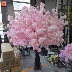 Árbol de <span class=keywords><strong>Flores</strong></span> de Cerezo Artificial Personalizado ZIKE, Árbol de <span class=keywords><strong>Flores</strong></span> de Cerezo Japonés, Árbol de <span class=keywords><strong>Flores</strong></span> de Cerezo Artificial Grande para Exteriores - Product Image 3