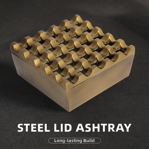 Cendrier en bois de style nordique créatif avec un design moderne esthétique pour le bureau, le bureau moderne, la maison, l'extérieur, repose-main unique, personnalisé - Product Image 2