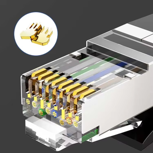 Tùy chỉnh chất lượng tốt Mạng Cáp Ethernet RJ45 Cat6 <span class=keywords><strong>CAT5E</strong></span> Mini phẳng vá dây 1m 2m 3M 5M 10M 24AWG Mạng mèo 8 Cáp - Product Image 4