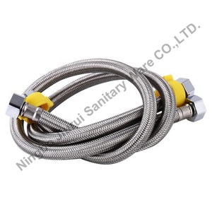 สายยางสแตนเลส 304 EPDM แบบถักด้านใน ทนทาน ยืดหยุ่น ทันสมัย ผลิตตามสั่งจากโรงงาน สำหรับท่อน้ำเข้าอ่างล้างหน้าในห้องน้ำ - Product Image 3