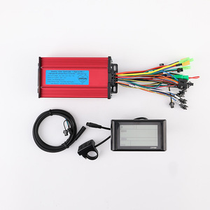 Kit d'instrument à écran large SW900 rouge 12 tubes, kit de contrôleur 12-MOSFET 36V/48V/60V/72V pour vélo électrique 800W/1000W L905 - Product Image 4