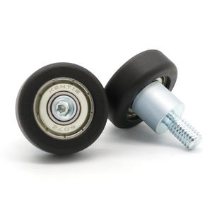 Rueda de Camión con Eje de Hardware y Correa de Polea de Nailon Resistente al Desgaste, Soportada por el Fabricante, con Rosca Externa y Recubrimiento de Goma - Product Image 6