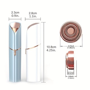 Épilateur facial électrique indolore pour femmes, pour le visage, les lèvres et le menton, rechargeable par USB et avec lumière LED - Product Image 4