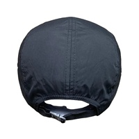 Casquette de camping unisexe en nylon pour l'extérieur, broderie 3D, logo personnalisé, étiquette tissée, visière plate, 5 panneaux, quatre saisons, imperméable