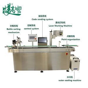 Système de séparation et de codage laser UV pour bouteilles <span class=keywords><strong>en</strong></span> verre, destiné aux bouteilles défectueuses dans l'industrie alimentaire, des boissons, des cosmétiques et des produits chimiques quotidiens - Product Image 5