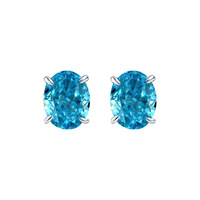 Boucles d'oreilles clous en diamant à haute teneur en carbone 7*9mm 2ct, prix de gros, pour filles et femmes, en argent S925, bijoux fins