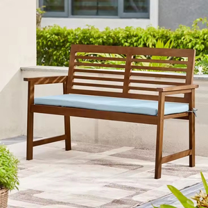 Banc long en bois massif pour <span class=keywords><strong>cuisine</strong></span>, jardin, terrasse, parc, idéal pour les repas en extérieur - Product Image 2