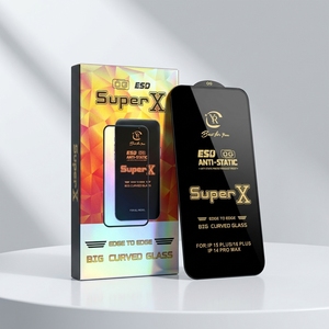 Protector de Pantalla de Vidrio Templado Antiestático Super X <span class=keywords><strong>OG</strong></span> para <span class=keywords><strong>iPhone</strong></span> <span class=keywords><strong>XR</strong></span> <span class=keywords><strong>11</strong></span>, Película de Vidrio de Alta Calidad - Product Image 1