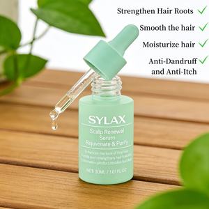 Sérum capillaire <span class=keywords><strong>à</strong></span> l'<span class=keywords><strong>arbre</strong></span> <span class=keywords><strong>à</strong></span> <span class=keywords><strong>thé</strong></span> SYLAX 30 ml, directement de l'usine, OEM ODM, étiquette privée, biologique, anti-chute de cheveux, pour cheveux bouclés abîmés - Product Image 5