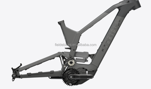 Cadre de vélo électrique tout suspendu en alliage d'aluminium Hybridizer <span class=keywords><strong>SANN</strong></span> EMTB avec moteur central Bafang M560 et batterie 48V 18Ah - Product Image 3