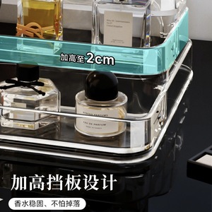 Acrylic Cosmetic Organizer Multi Layer Transparent Storage <b>Box</b> For <b>Makeup</b> Display Elegant Style 10-20 L Capacity - Product Image 2