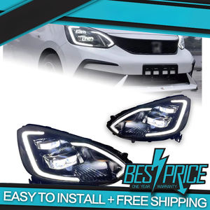 Lampe frontale pour phares de style de voiture 2020-2022 New Jazz All LED Headlight LED DRL Hid Auto Accessories - Product Image 2