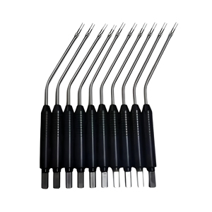 10 Sondas Nasales Bipolares de Acero Inoxidable Reutilizables de 17.5cm, Instrumento Electroquirúrgico Esterilizado a Alta Temperatura para - Product Image 1