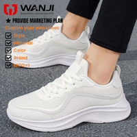 Baskets basses en maille respirante, légères et robustes, chaussures décontractées, vente en gros directe d'usine, logo personnalisé, chaussures de course unisexes