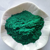 Oxyde de fer Pigment vert pour ciment coloré briques caoutchouc peinture coloration