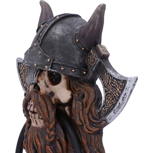 Nuevo Regalo de Halloween Transfronterizo: Colgante de Timbre de Puerta <span class=keywords><strong>Vikingo</strong></span> de Resina Pintado a Mano, Decoración para el Hogar y Fiestas con Ambiente de Terror - Product Image 4