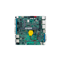 Placa Base Yantronic Nana ITX, Tamaño Pequeño, 2 LAN, 2 COM, 8 Puertos USB, 12x12cm, Compatible con CPU I5-1215U/1235U, 12-19V, N100, Linux