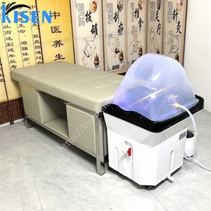 Kisen Luxury Portable 60L Water Tank Shampoo Sink Basin With <b>Bed</b> <b>Heater</b> Hair Shampoo Chairs <b>Bed</b> for Beauty Hair Salon Spa Sale - Product Image 4