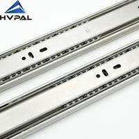 Tiroir de meuble contemporain HVPAL à extension complète avec roulement à billes en acier à 3 plis, largeur 45 mm, pour usage hospitalier, longueur personnalisable