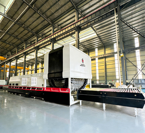 Four de tempérage de verre plat et courbé bidirectionnel avec système de convection forcée – Prix usine - Product Image 1