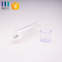 Vente en gros de luxe, flacon pulvérisateur pour parfum liquide en plastique PET transparent de 88 ml, 100 ml, 120 ml, 150 ml, 250 ml