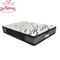 Europa hôtel utiliser king queen size gel mousse à mémoire de forme bonnell matelas de lit enroulable à ressort