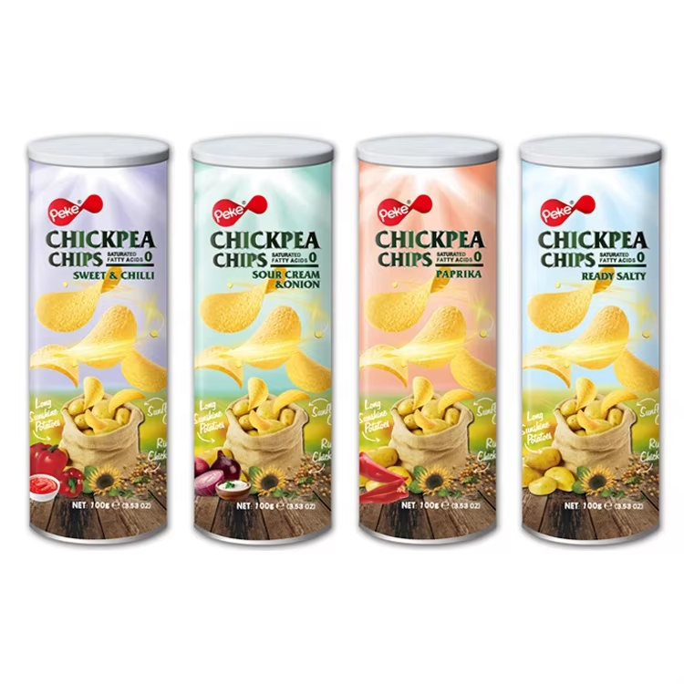 OEM Vegetarian Spicy Salty Potato Chips