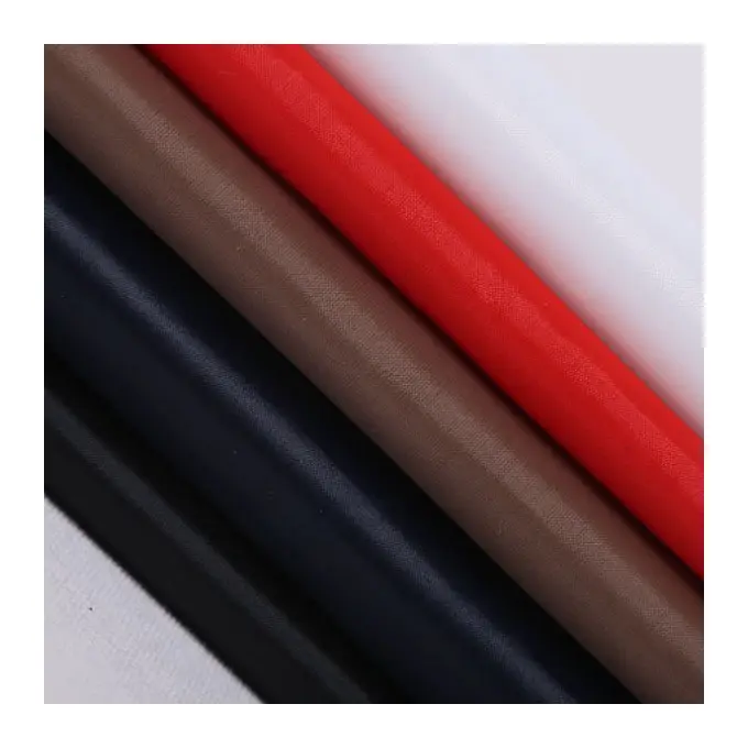 Factory Supply Fabric Textile Raw Material 100% Polyester Taffeta Fabric Lining For Bags Garments Lining