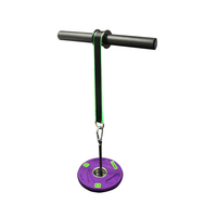 Barres d'entraînement de gymnastique, accessoire de câble de Fitness, puissance de force bras, entraîneur de poignet, rouleau d'avant-bras Blaster