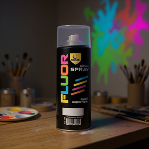Fluorescent Glossy Varnish 200ml Multi Surface Spray Paint - Product Image 3