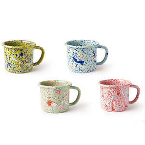 Tasse en émail Vintage personnalisé, avec impression de Logo, couleur, pour Camping, pièces - Product Image 3