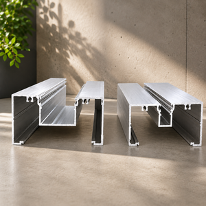 Perfiles de Aluminio Anodizado de la Serie 6000 para Ventanas y Puertas, Extrusiones Industriales de Aluminio para Construcción y Cocina - Product Image 6
